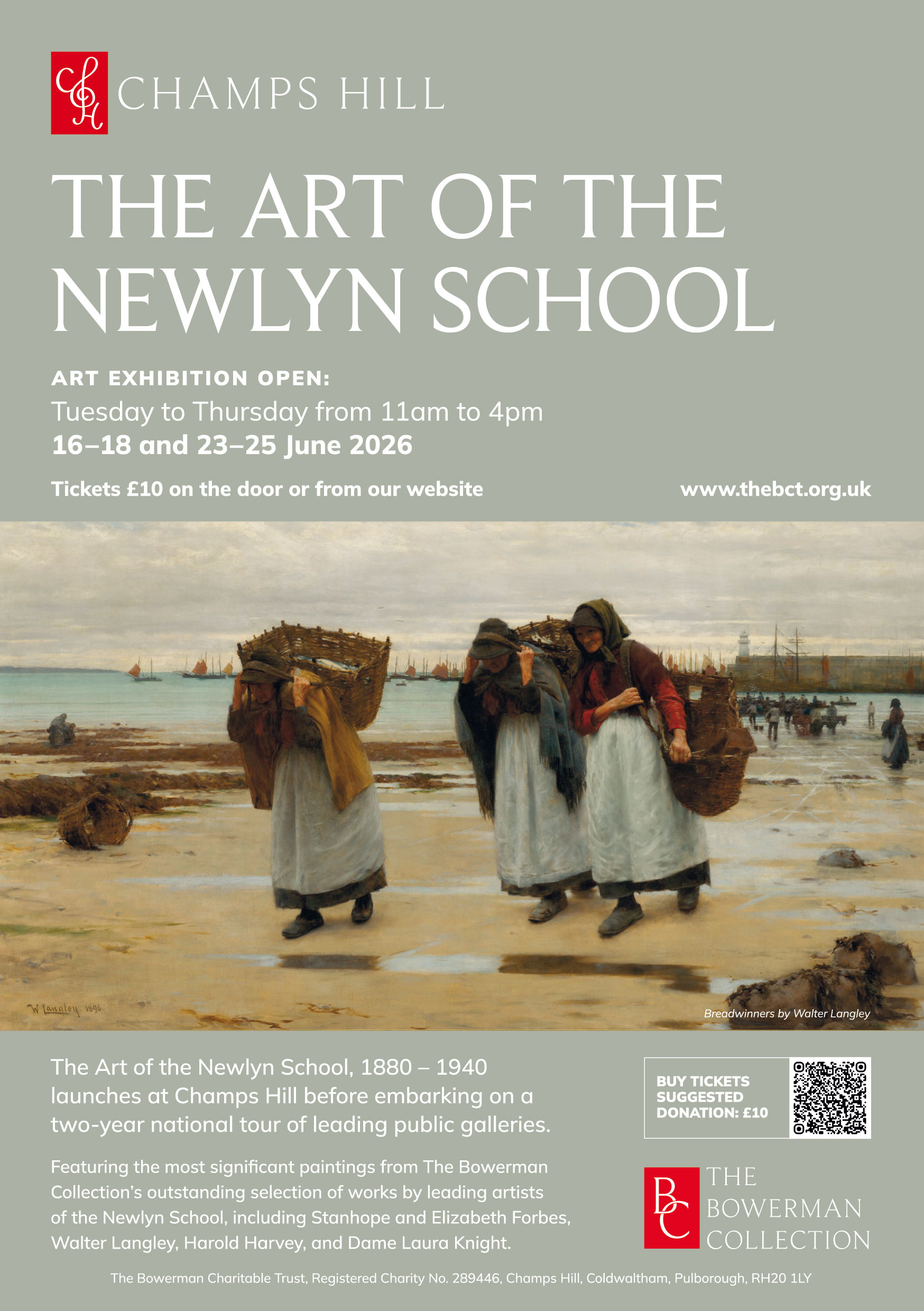 poster Newlyn School exhibition